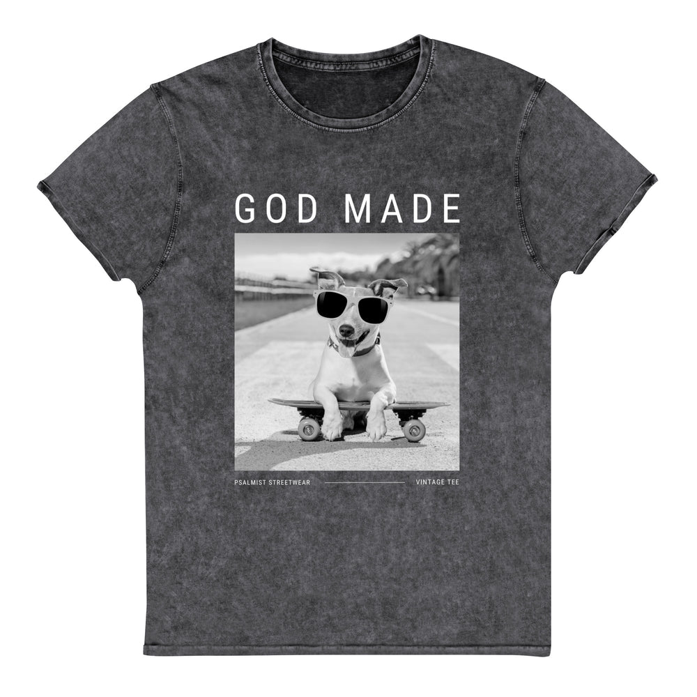 The God "Friend" Denim Tee Shirt