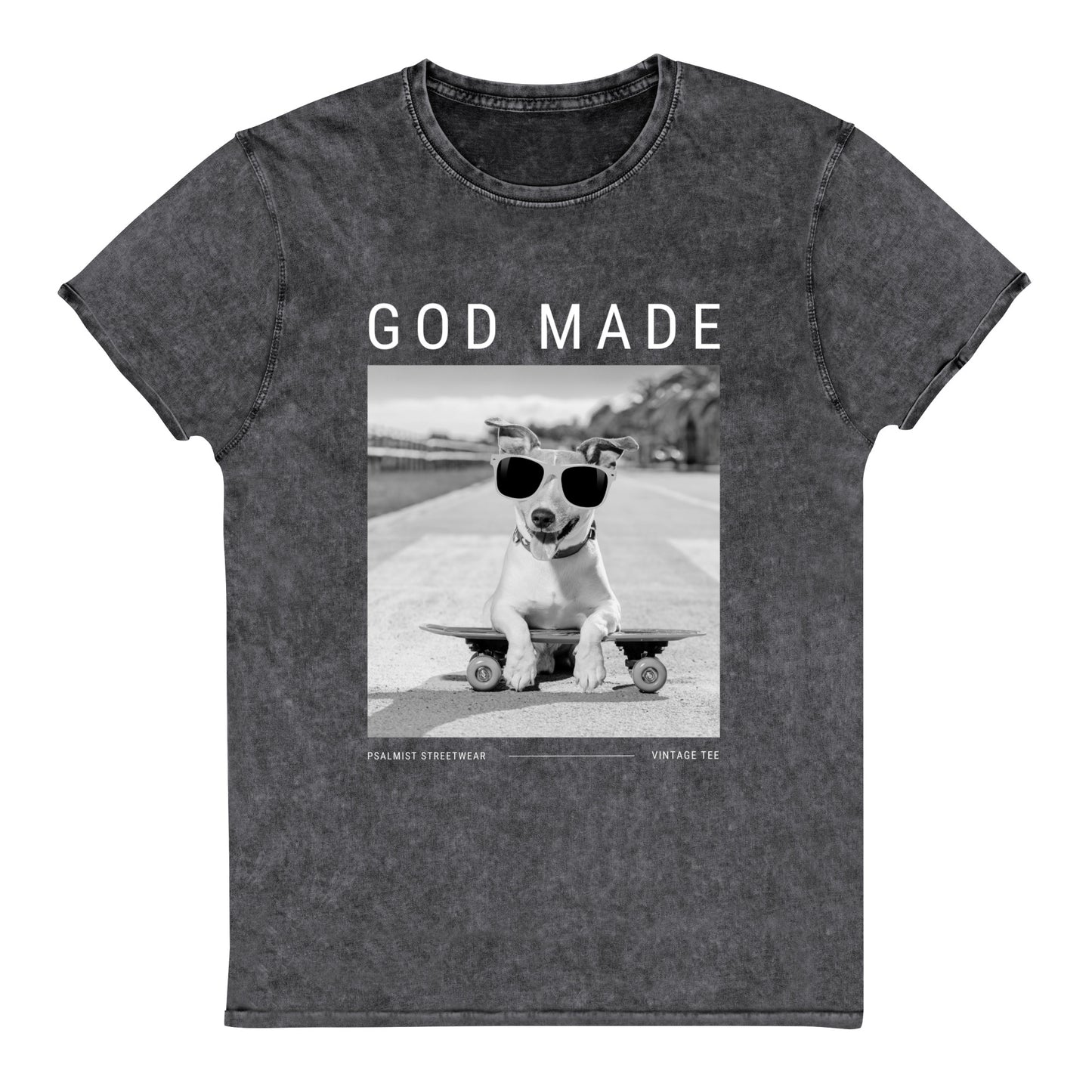 The God "Friend" Denim Tee Shirt