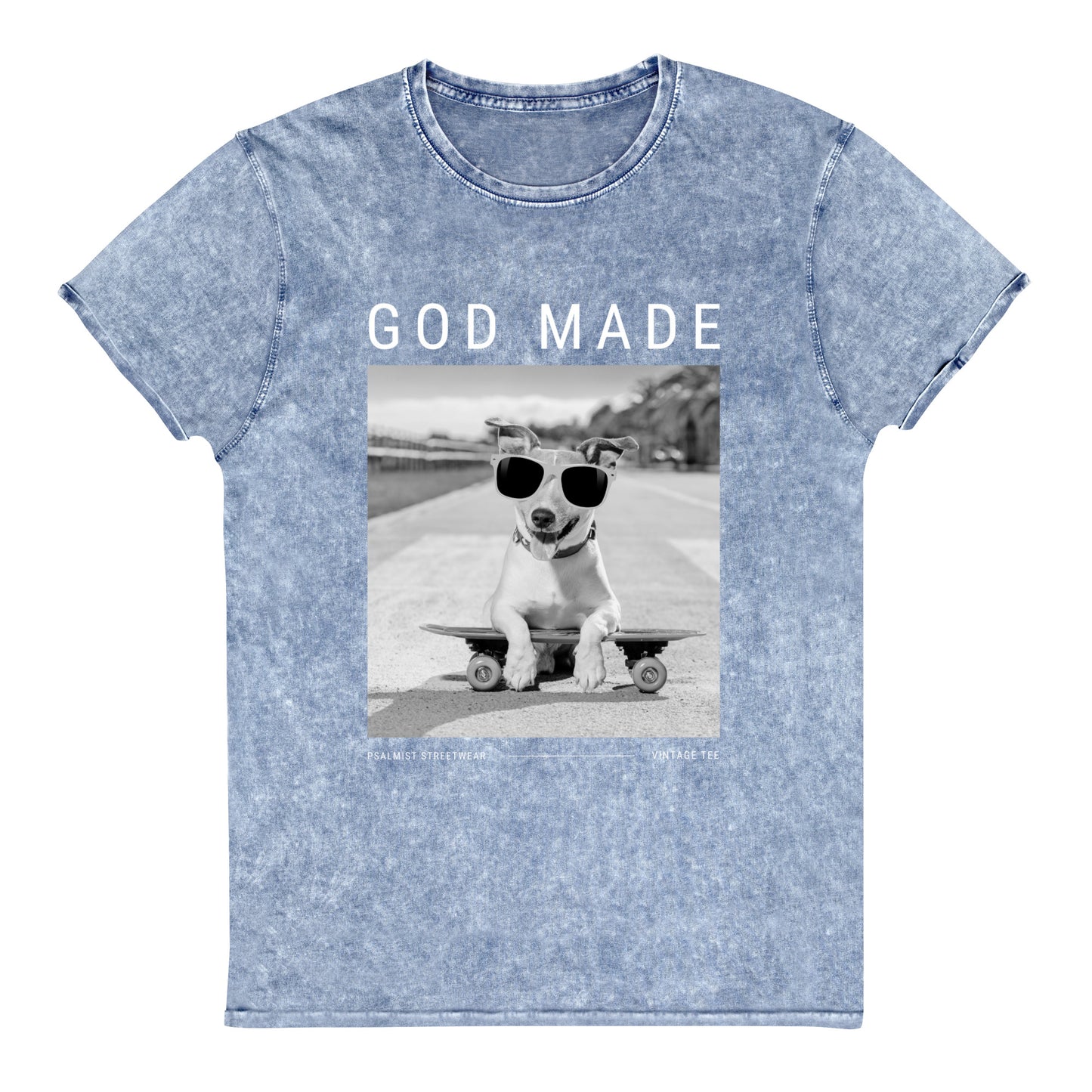 The God "Friend" Denim Tee Shirt