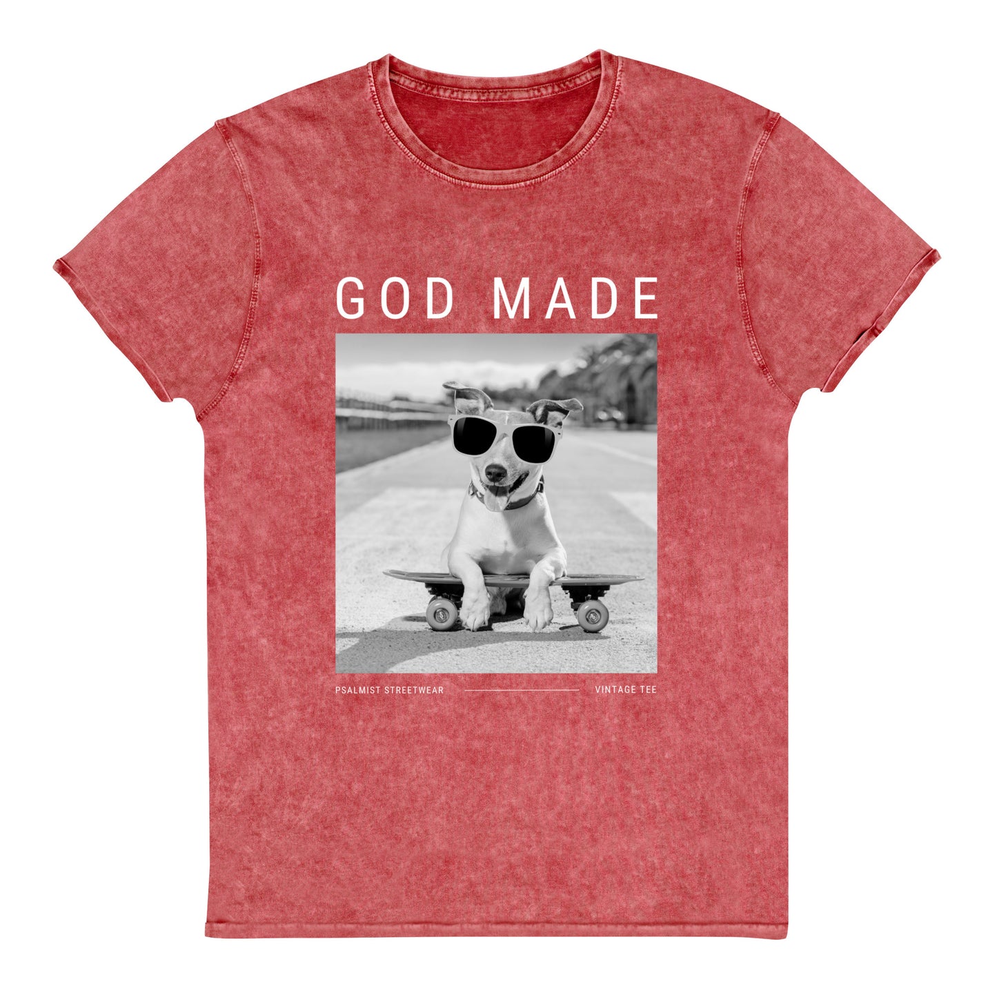 The God "Friend" Denim Tee Shirt