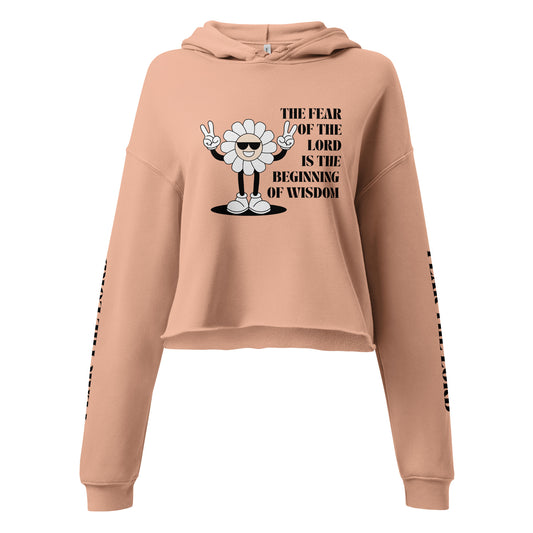 The Get Wisdom Cropped Hoodie